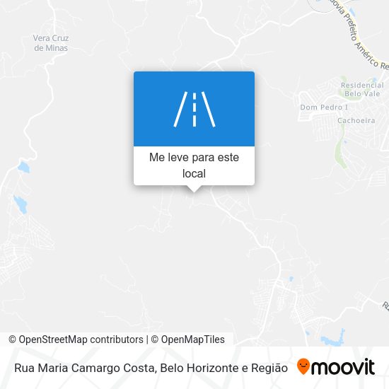 Rua Maria Camargo Costa mapa