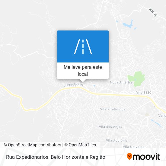 Rua Expedionarios mapa