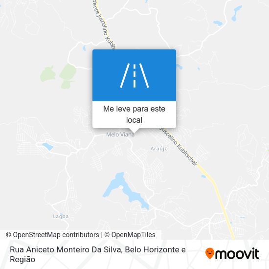 Rua Aniceto Monteiro Da Silva mapa