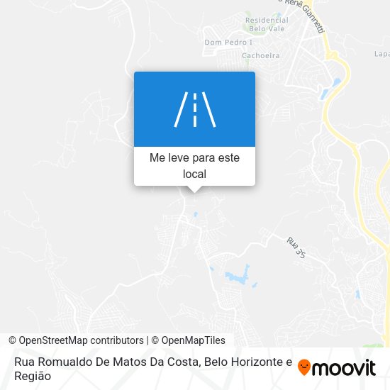 Rua Romualdo De Matos Da Costa mapa