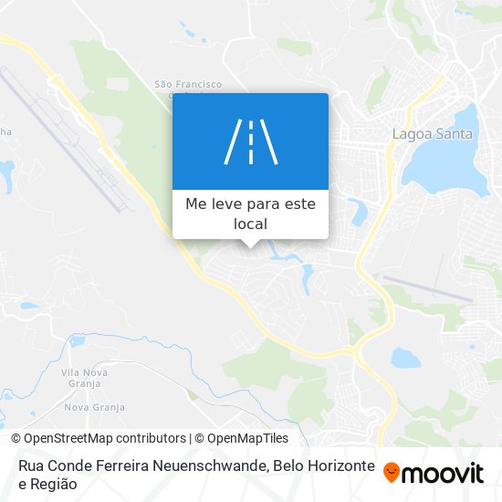 Rua Conde Ferreira Neuenschwande mapa