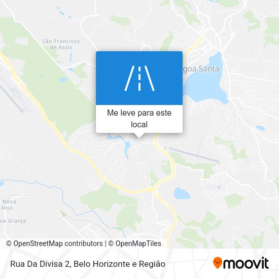 Rua Da Divisa 2 mapa