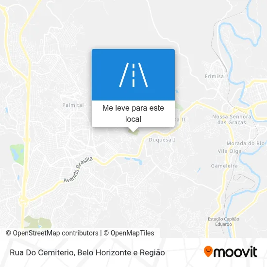 Rua Do Cemiterio mapa