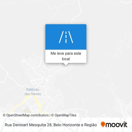 Rua Denisart Mesquita 28 mapa
