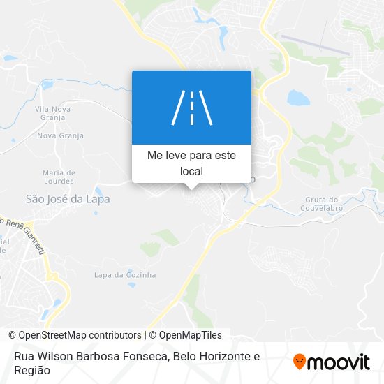 Rua Wilson Barbosa Fonseca mapa
