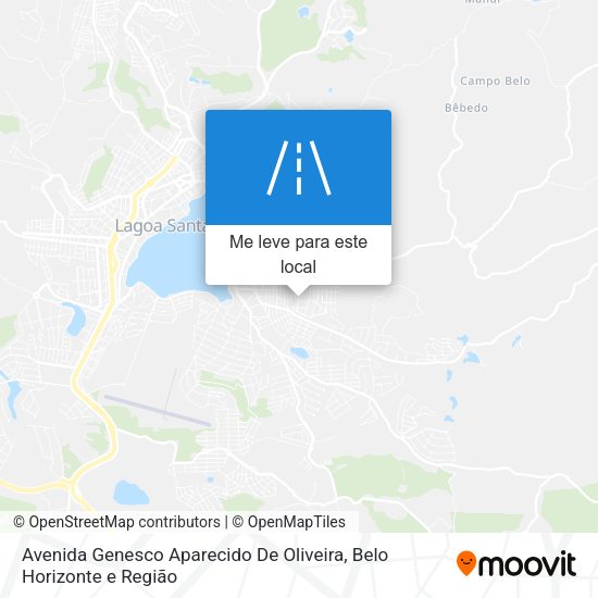 Avenida Genesco Aparecido De Oliveira mapa