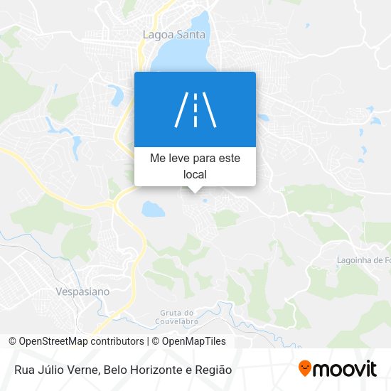 Rua Júlio Verne mapa