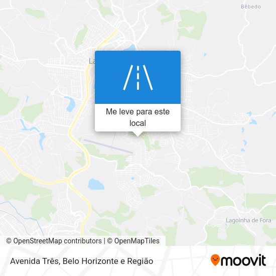 Avenida Três mapa