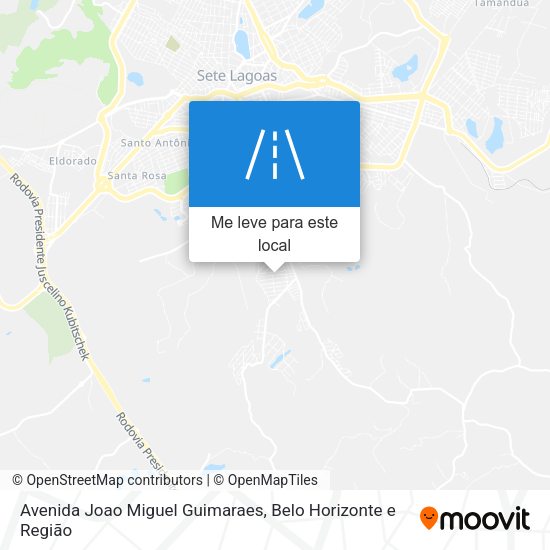 Avenida Joao Miguel Guimaraes mapa