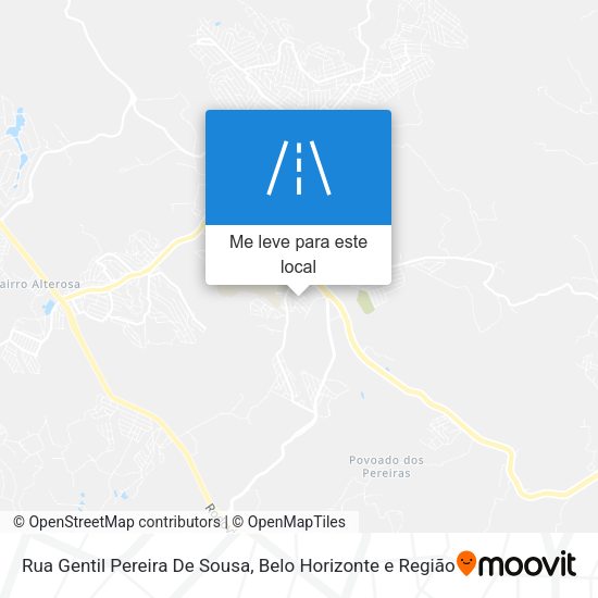 Rua Gentil Pereira De Sousa mapa