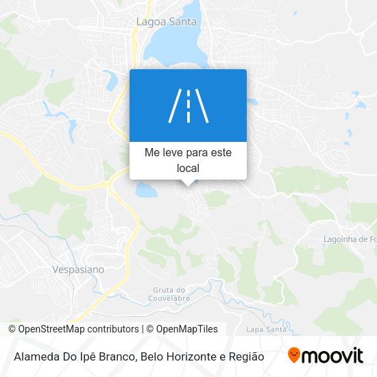 Alameda Do Ipê Branco mapa