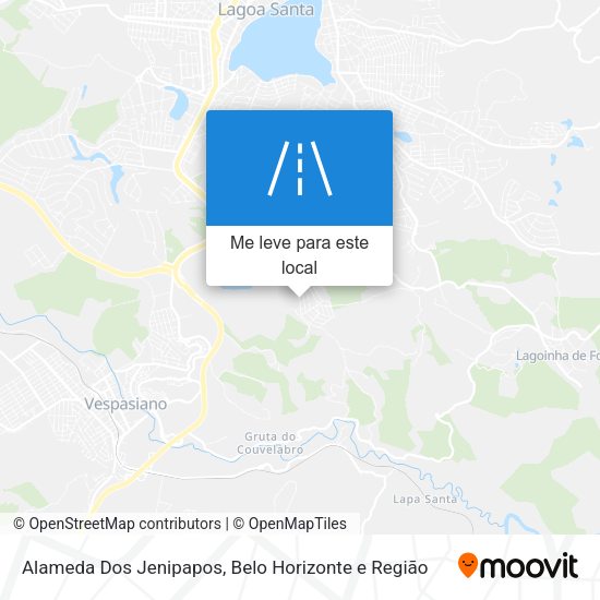 Alameda Dos Jenipapos mapa