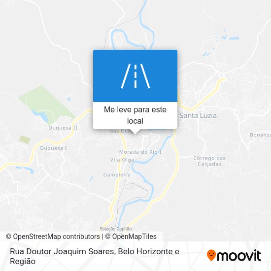 Rua Doutor Joaquim Soares mapa
