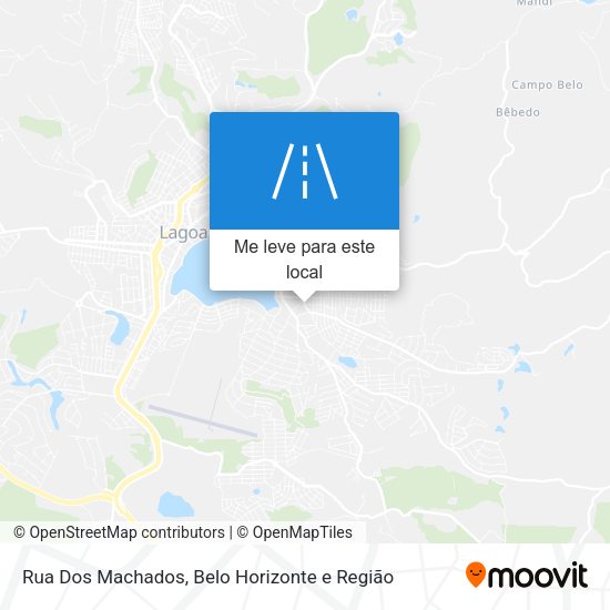 Rua Dos Machados mapa