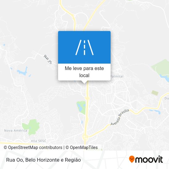 Rua Oo mapa