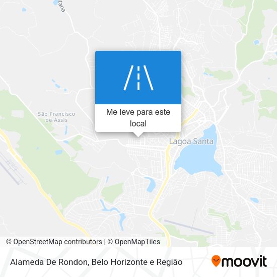 Alameda De Rondon mapa