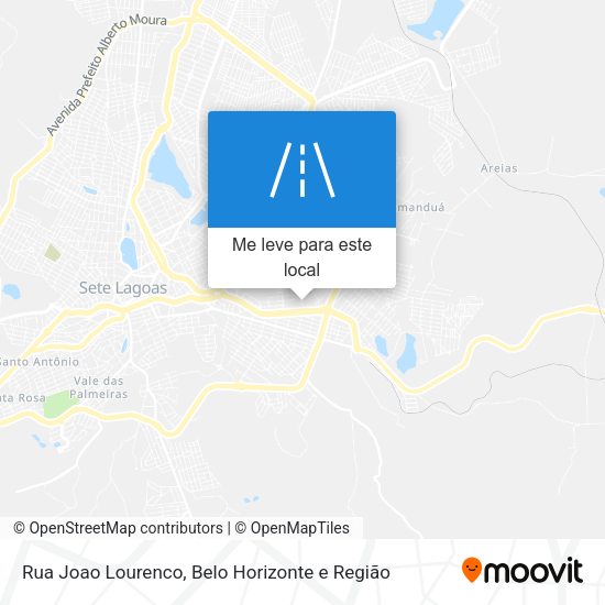 Rua Joao Lourenco mapa