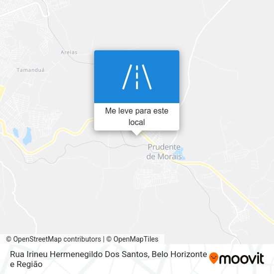 Rua Irineu Hermenegildo Dos Santos mapa