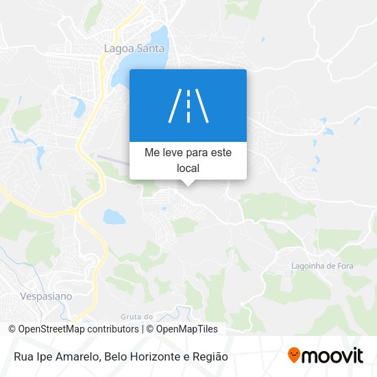 Rua Ipe Amarelo mapa