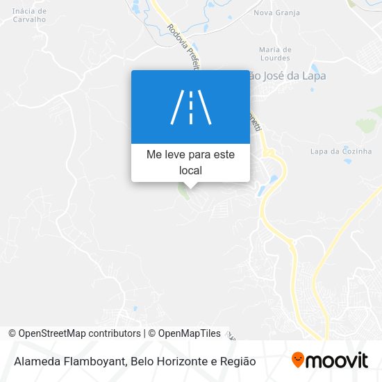 Alameda Flamboyant mapa