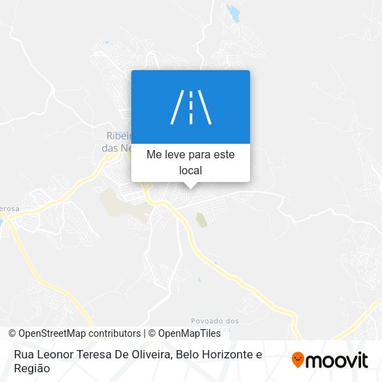 Rua Leonor Teresa De Oliveira mapa