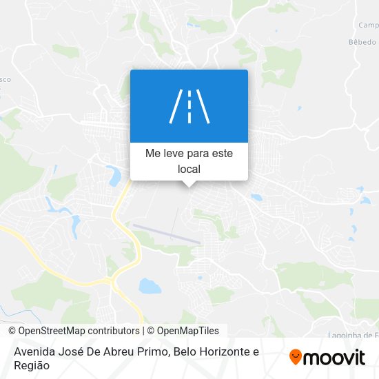 Avenida José De Abreu Primo mapa
