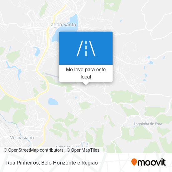 Rua Pinheiros mapa