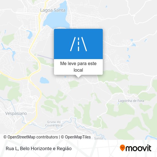 Rua L mapa