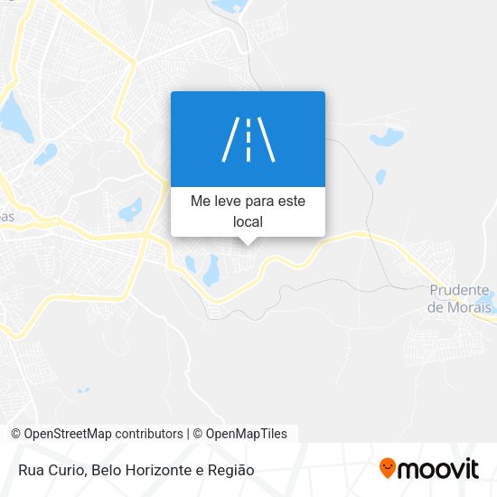 Rua Curio mapa