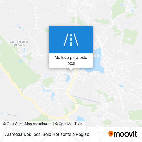 Alameda Dos Ipes mapa