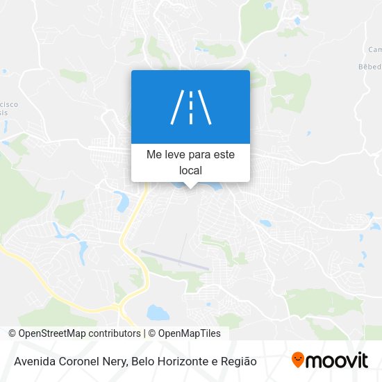 Avenida Coronel Nery mapa