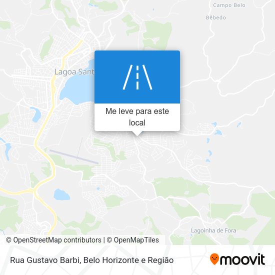 Rua Gustavo Barbi mapa