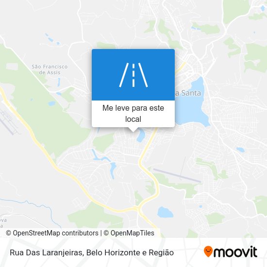 Rua Das Laranjeiras mapa