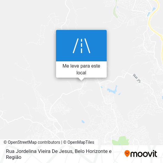 Rua Jordelina Vieira De Jesus mapa
