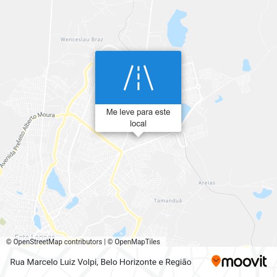 Rua Marcelo Luiz Volpi mapa