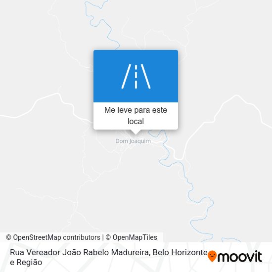 Rua Vereador João Rabelo Madureira mapa