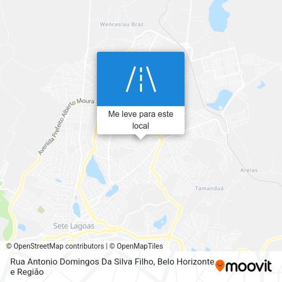 Rua Antonio Domingos Da Silva Filho mapa