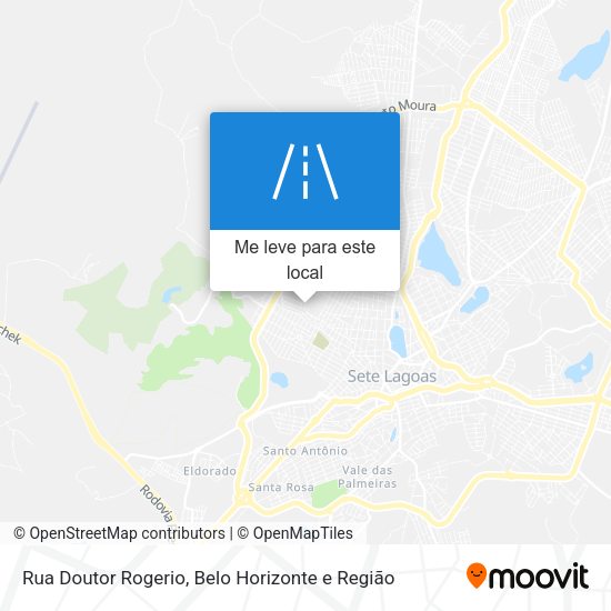 Rua Doutor Rogerio mapa