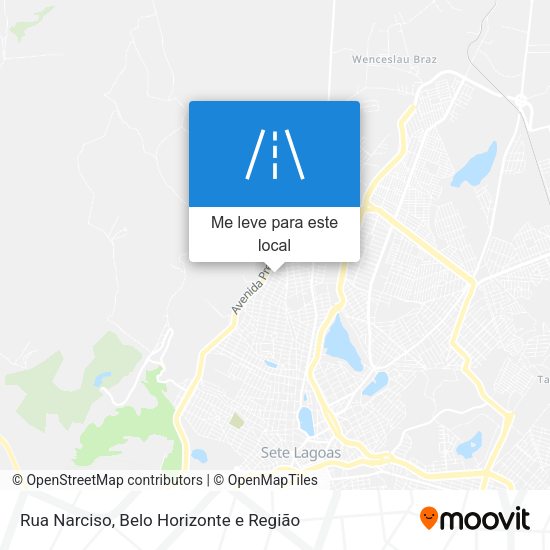 Rua Narciso mapa