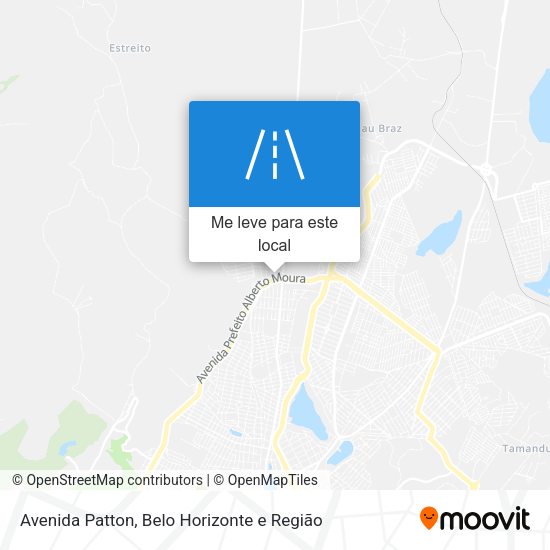 Avenida Patton mapa