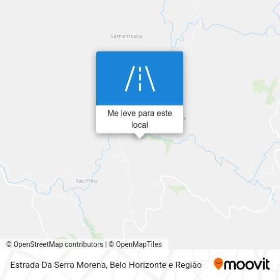 Estrada Da Serra Morena mapa
