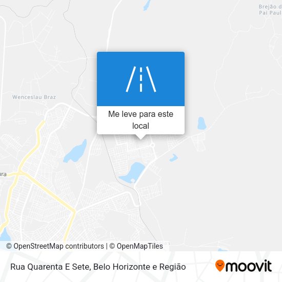 Rua Quarenta E Sete mapa