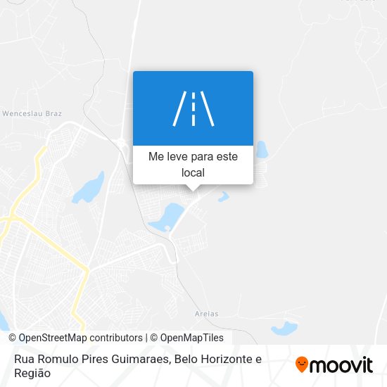 Rua Romulo Pires Guimaraes mapa