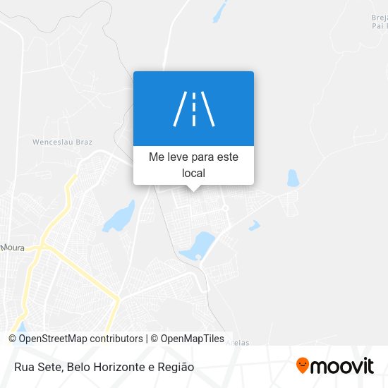 Rua Sete mapa