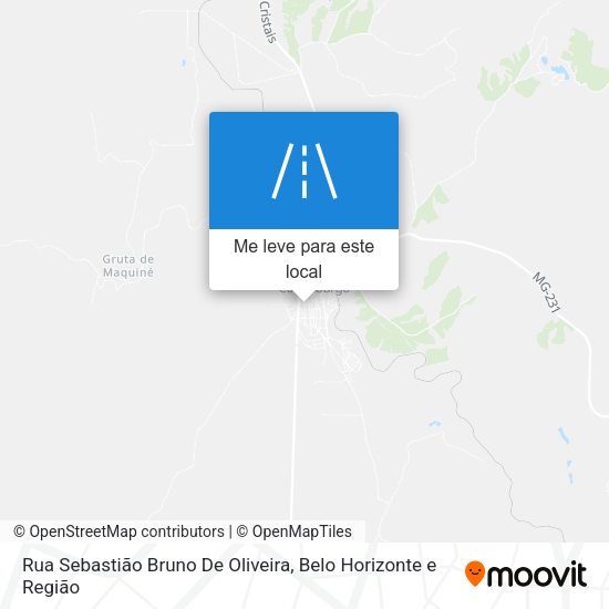 Rua Sebastião Bruno De Oliveira mapa