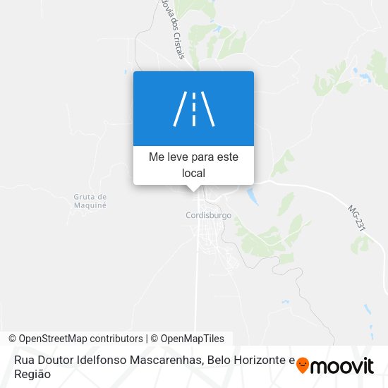 Rua Doutor Idelfonso Mascarenhas mapa