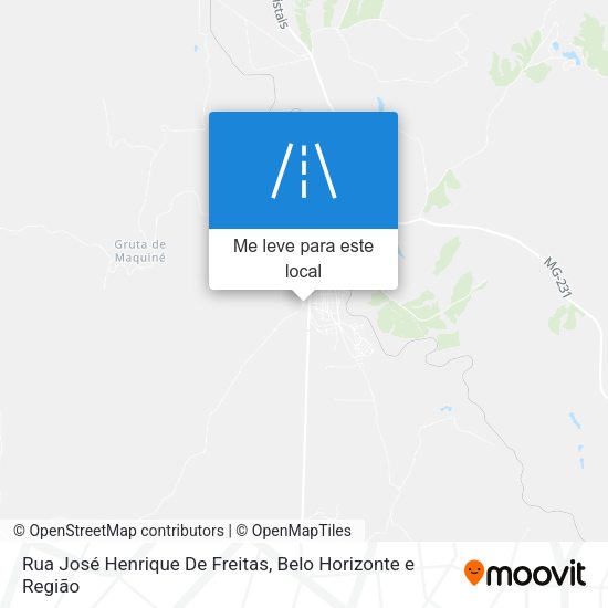 Rua José Henrique De Freitas mapa