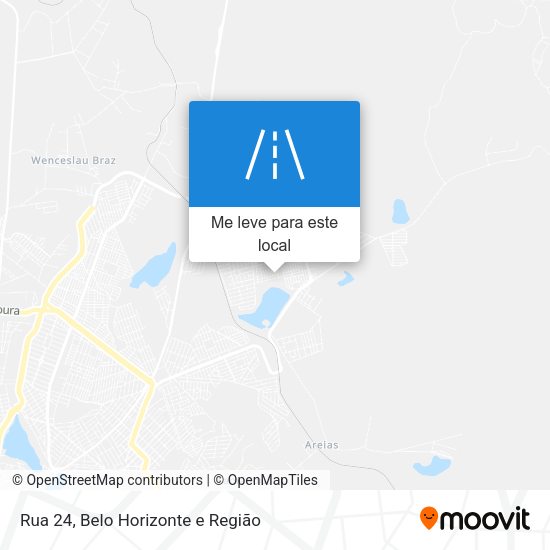 Rua 24 mapa