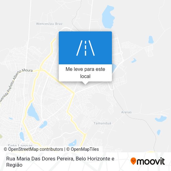 Rua Maria Das Dores Pereira mapa