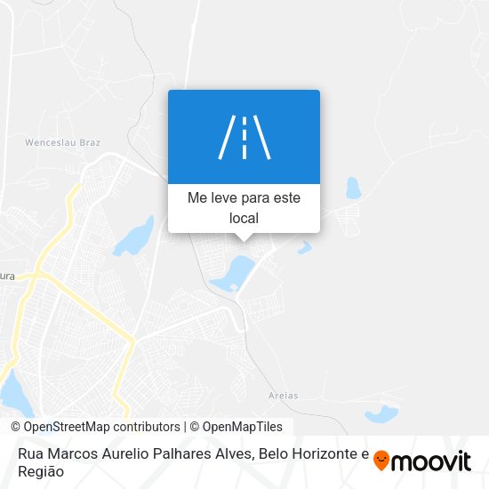Rua Marcos Aurelio Palhares Alves mapa